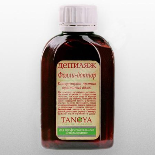 Фолли-доктор концентрат против врастания волос Tanoya 125 мл Фолли-доктор концентрат против врастания волос Tanoya 125 мл