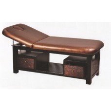 Стационарный массажный стол KO-5-2 деревянный